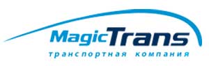 логотип транспортной компании magic trans